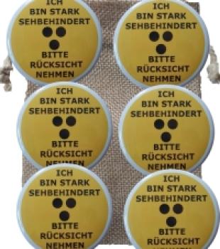 STARKE SEHBEHINDERUNG  langer Text.